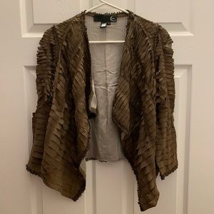 Just Cavalli suede blazer jacket